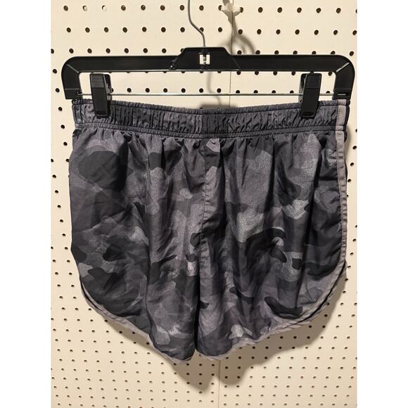 Nike Dri-FIT Women’s Running Shorts – Black & Gray Pattern – Size Large - Picture 3 of 3